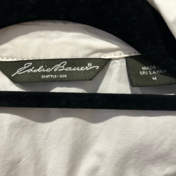 Eddie Bauer White Jacket - size M - Picture 3 of 3